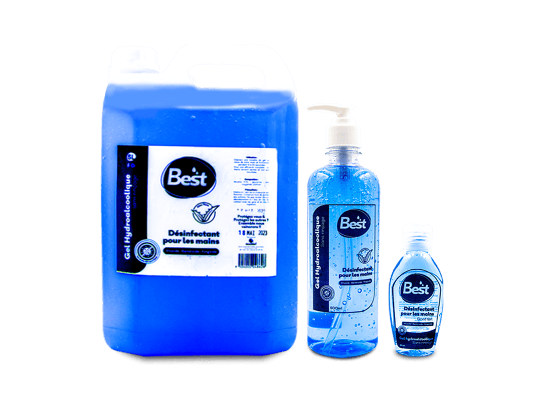 Gel hydroalcoolique parfum Le Mâle - ECOCLEAN