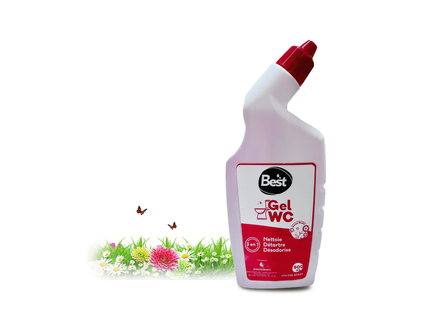 Gel WC parfum floral - ECOCLEAN