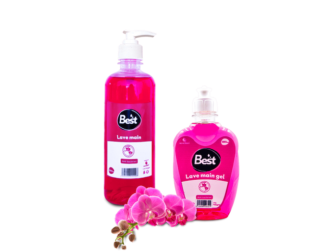 Lave main parfum orchidée