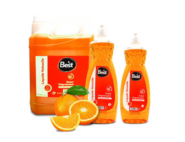 Liquide vaisselle parfum orange