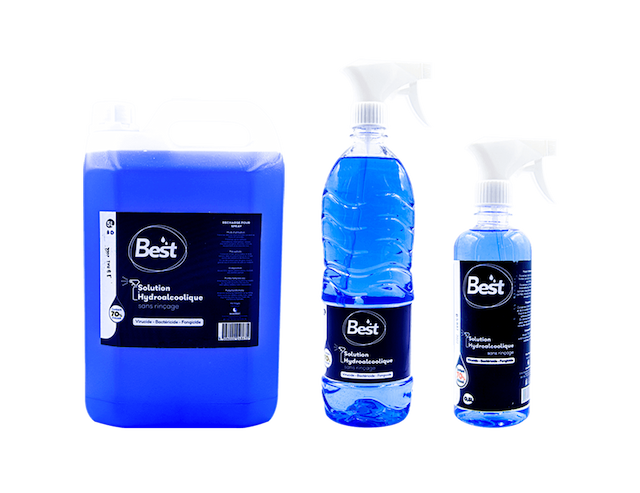 Solution hydroalcoolique