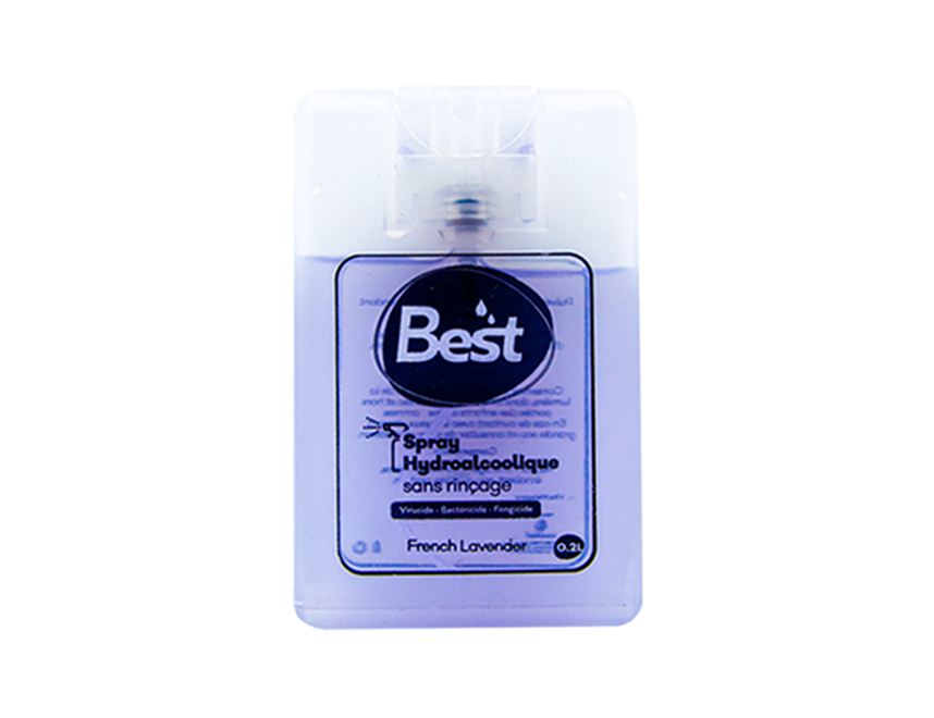 Spray hydroalcoolique parfum french lavender - ECOCLEAN
